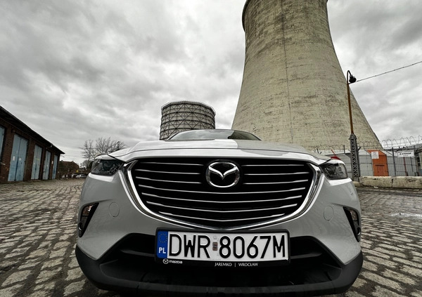 Mazda CX-3 cena 85000 przebieg: 65000, rok produkcji 2018 z Lesko małe 106